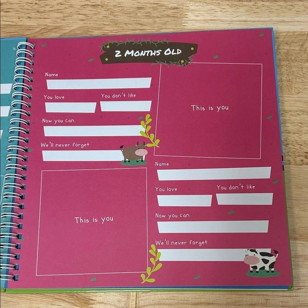 Twins First Year Memory Book